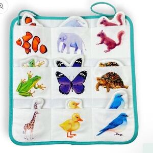 Lovevery Quilted Critter Pockets